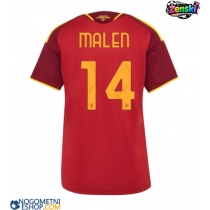 Ženski Nogometni dresi AS Roma Donyell Malen #14 Domači 2026-27 Kratek Rokav